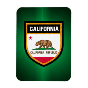 Flagge Kaliforniens Magnet