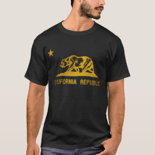 Flagge Kaliforniens T-Shirt