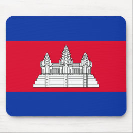 Flagge Kambodschas Mousepad