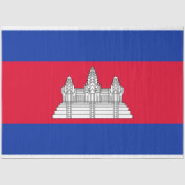 Flagge Kambodschas Seidenpapier