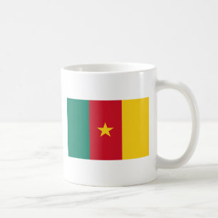Flagge Kameruns Kaffeetasse