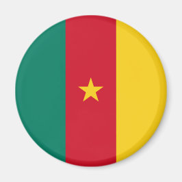 Flagge Kameruns Magnet