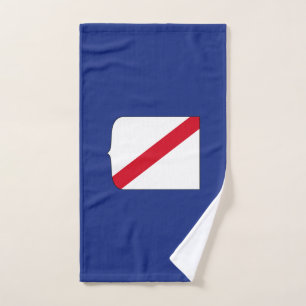Flagge Kampaniens (italienische Region) Handtuch