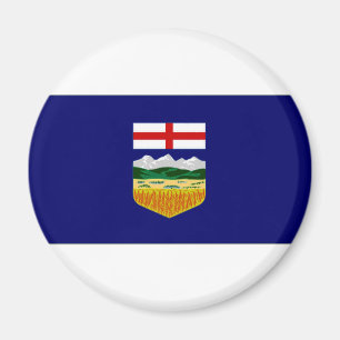Flagge Kanadas Alberta Magnet