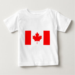 Flagge Kanadas Baby T-shirt