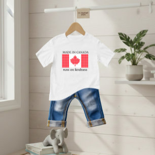 Flagge Kanadas Baby T-shirt