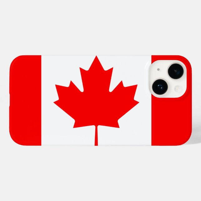 Flagge Kanadas Case-Mate iPhone 14 Hülle (Rückseite (Horizontal))