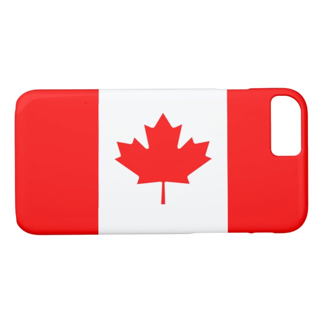 Flagge Kanadas Case-Mate iPhone Hülle (Rückseite (Horizontal))