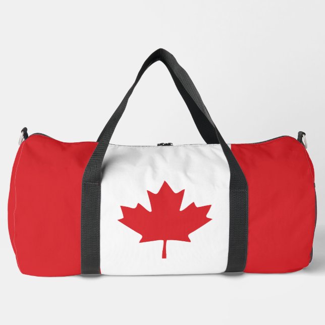 Flagge Kanadas Duffle Bag (Vorderseite)