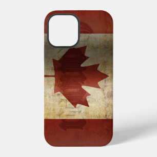 Flagge Kanadas / Grunge iPhone 12 Hülle