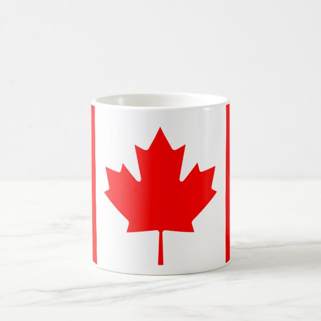 Flagge Kanadas Kaffeetasse (Mittel)
