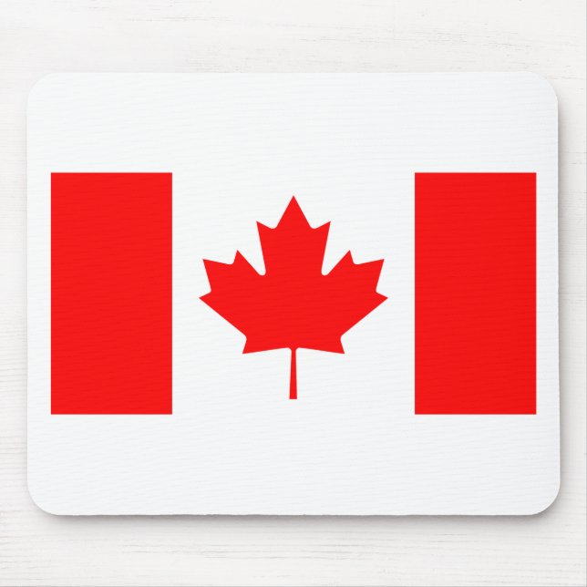 Flagge Kanadas Mousepad (Vorne)