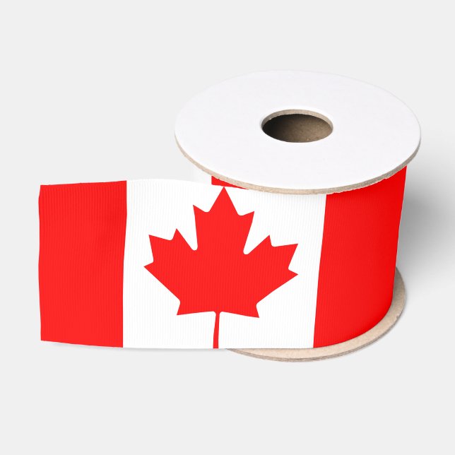 Flagge Kanadas Ripsband (Spule)