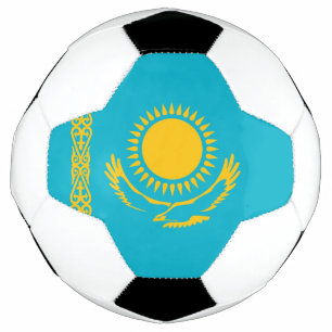 Flagge Kasachstan Fußball