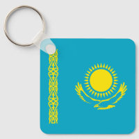 Flagge Kasachstan