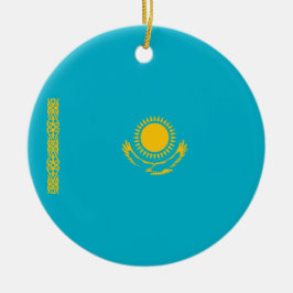 Flagge Kasachstans Keramik Ornament