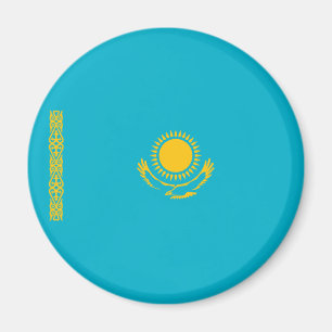Flagge Kasachstans Magnet