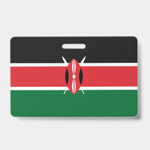 Flagge Kenias Ausweis