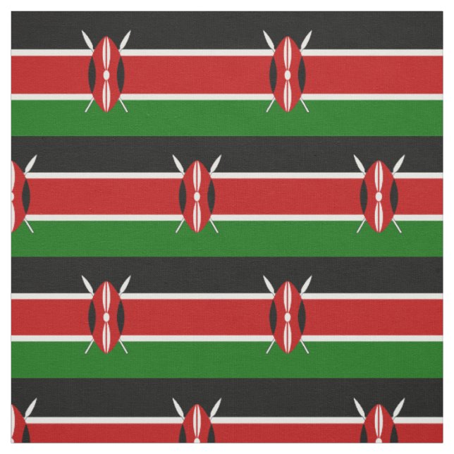 Flagge Kenias Stoff (Muster)