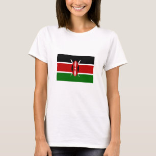 Flagge Kenias T-Shirt