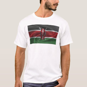 Flagge Kenias T-Shirt