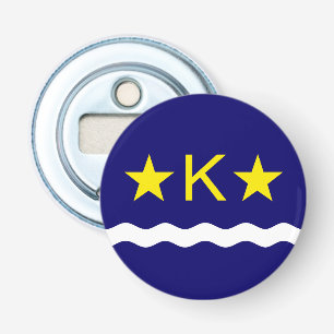 Flagge Kinshasa, Kongo Flaschenöffner