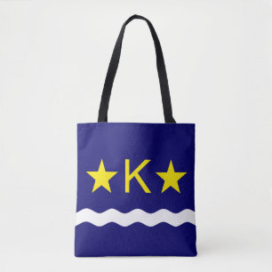 Flagge Kinshasa, Kongo Tote Bag Tasche