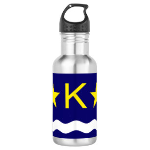Flagge Kinshasa, Kongo Wasserflasche