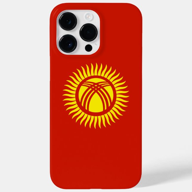 Flagge Kirgisistans Case-Mate iPhone 14 Pro Max Hülle (Rückseite)