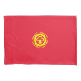 Flagge Kirgisistans Kissenbezug
