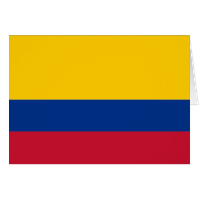 Flagge Kolumbiens (Vorderseite (Horizontal))
