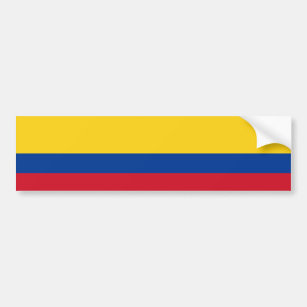 Flagge Kolumbiens Autoaufkleber