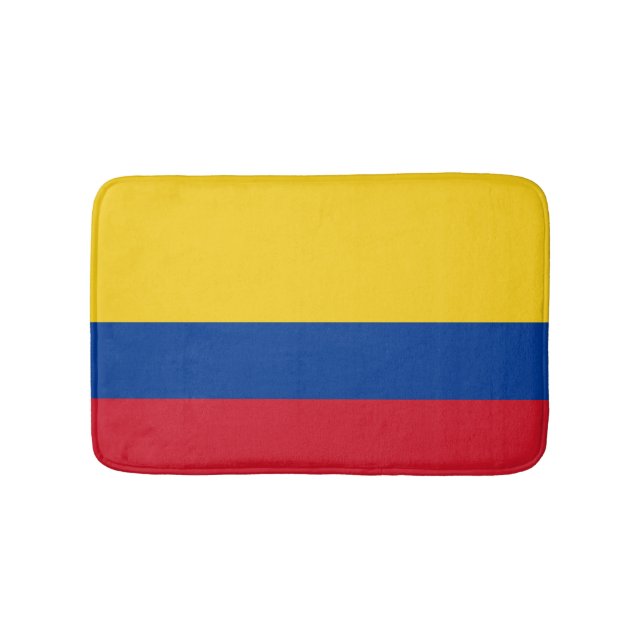 Flagge Kolumbiens - Bandera De Colombia Badematte (Vorderseite)