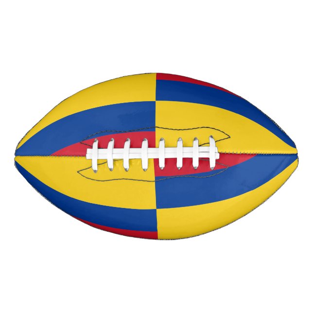 Flagge Kolumbiens - Bandera De Colombia Football (Vorderseite)