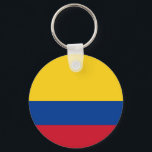 Flagge Kolumbiens - Bandera de Colombia Schlüsselanhänger<br><div class="desc">Flagge Kolumbiens - Bandera de Colombia Bandera, Bandera Koloombia, Bandera de Koloombia, Banderas, Basic, Bogota, Cartagena, Kolombia, Kolombian, Kampbian, Flagge, Flaggenkolombien, Flagge, Flagge Kolombia, Flaggen, Souvenir, t, Frauen t</div>
