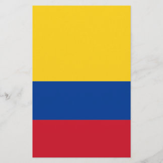 Flagge Kolumbiens Briefpapier