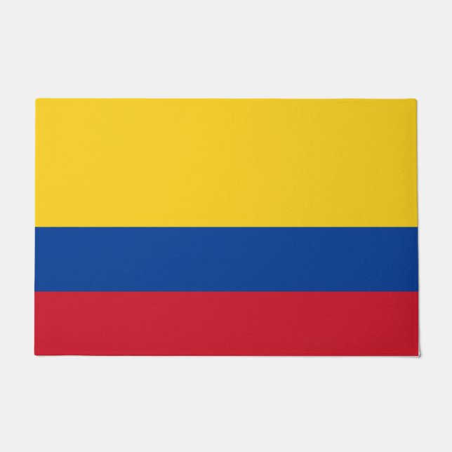 Flagge Kolumbiens Fußmatte (Vorderseite)