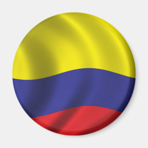Flagge Kolumbiens Magnet
