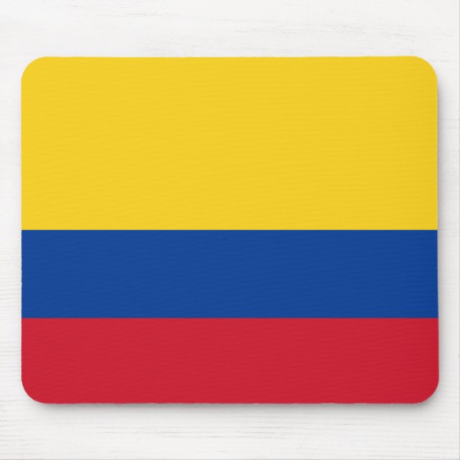 Flagge Kolumbiens Mousepad (Vorne)