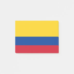 Flagge Kolumbiens - Post-it®-Hinweise Post-it Klebezettel