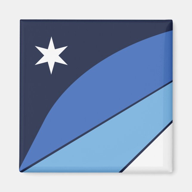 Flagge Kolumbiens (South Carolina) Magnet (Vorne)