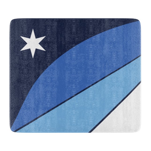 Flagge Kolumbiens (South Carolina) Schneidebrett (Vorderseite)