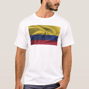 Flagge Kolumbiens T-Shirt