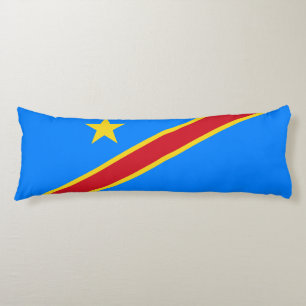 Flagge Kongo Kinshasa Seitenschläferkissen