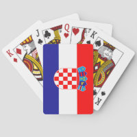 Flagge Kroatiens (Kroate)