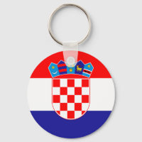 Flagge Kroatiens Schlüsselanhänger