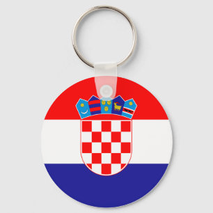 Flagge Kroatiens Schlüsselanhänger