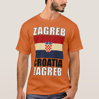 Flagge Kroatiens T-Shirt