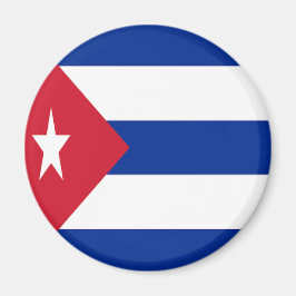 Flagge Kubas Magnet