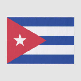 Flagge Kubas Seidenpapier